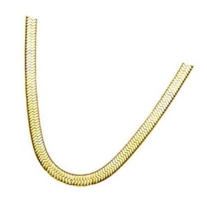 cadena serpiente de oro