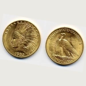 moneda aguila de oro americana