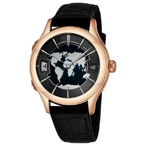 reloj automatico Laurent Ferrier Galet Traveller, para hombre, de oro rosa de 18 k