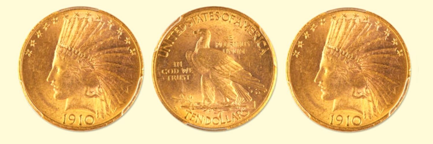 historia de las monedas de oro cabeza de indio