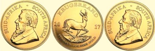 historia de las monedas de oro krugerrand sudafricanas