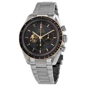 reloj Omega Speedmaster Moonwatch Anniversary 310.20.42.50.01.001, de oro amarillo de 18 k y acero inoxidable, para hombre