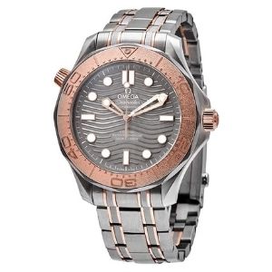 reloj Omega Seamaster 210.60.42.20.99.001, de oro rosa de 18 k y titanio, para hombre
