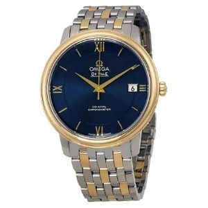 reloj Omega De Ville Prestige Co-Axial 424.20.37.20.03.001, de oro amarillo de 18 k y acero inoxidable, para hombre