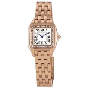 reloj Cartier Panthere WJPN0008, de oro rosa de 18 k con diamantes, para mujer