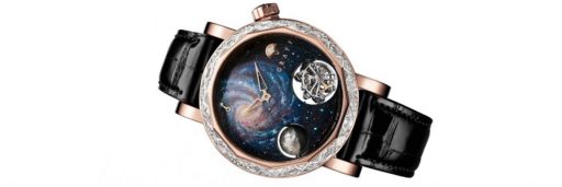 Relojes MasterGraff - GyroGraff World Galaxy, de oro rosa con diamantes para hombre
