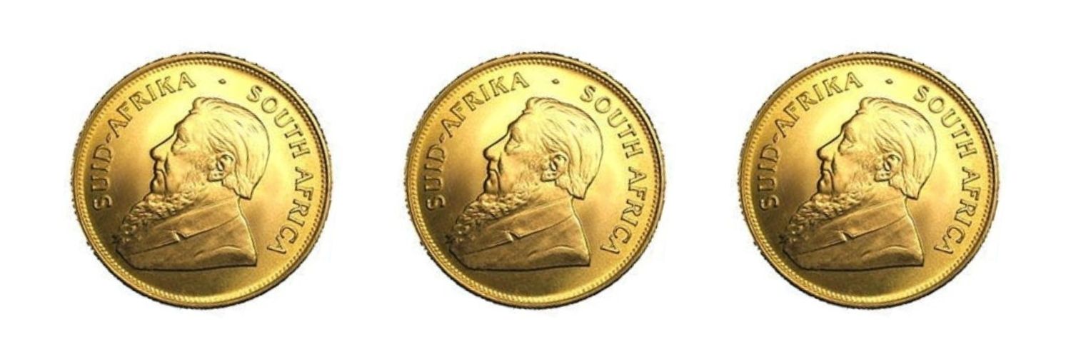 monedas krugerrand sud africanas de oro