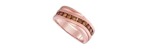anillos de matrimonio de oro rosa