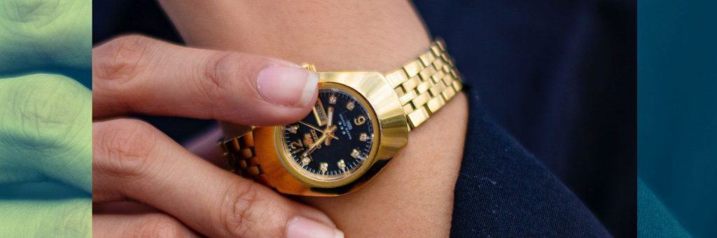 relojes de oro para mujer