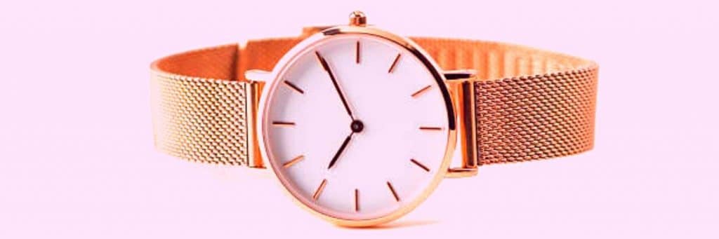 relojes de oro rosa